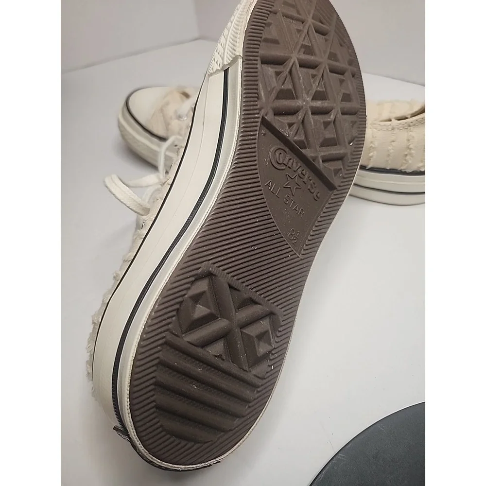 Converse Chuck 70 OX Beige Egret  Shoes Womens‎ 10.5 Textured Low Top Sneaker - Picture 14 of 16